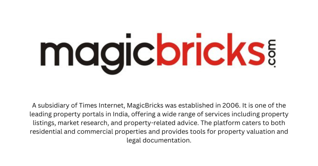 MagicBrick - Top 10 Proptech Startups in India