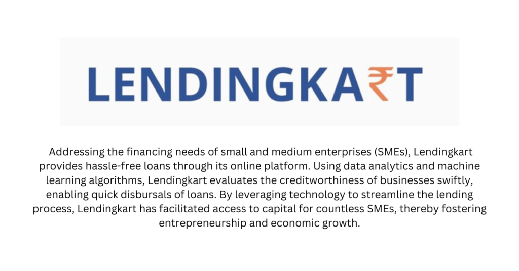Lendingkart - Top 10 Fintech startups in India