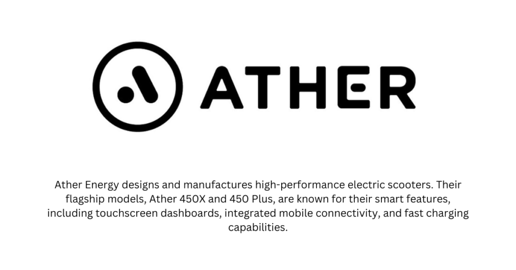 Ather Energy - Top 10 Mobility Startups in India