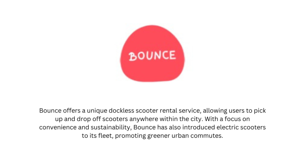 Bounce - Top 10 Mobility Startups in India