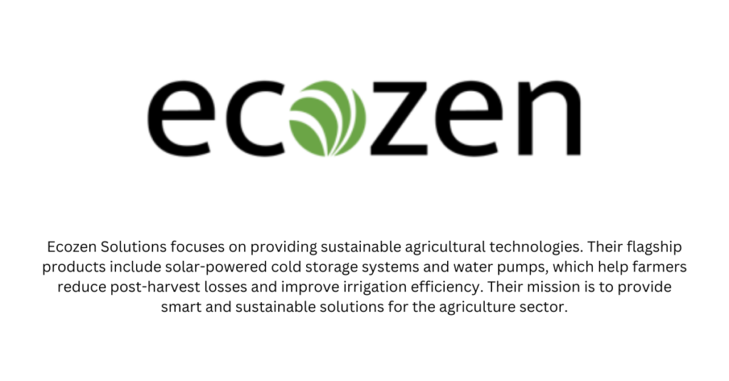 Ecozen Solutions - Top 10 Cleantech Startups in India