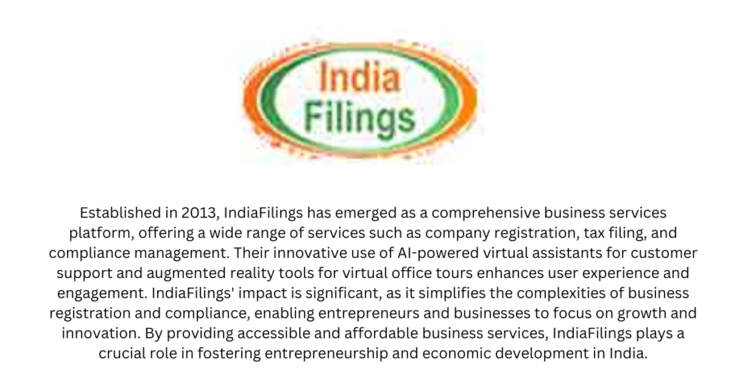 IndiaFillings - Top 10 Legaltech startups in India