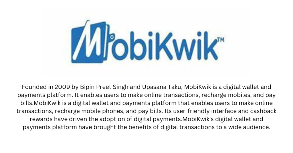 MobiKwik - Top 10 Fintech startups in India