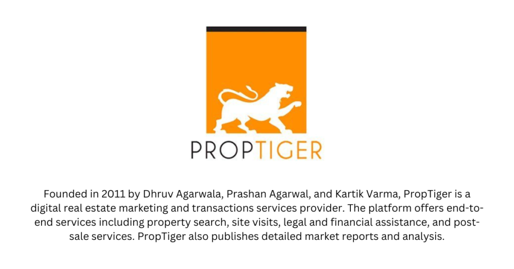 PropTiger - Top 10 Proptech Startups in India