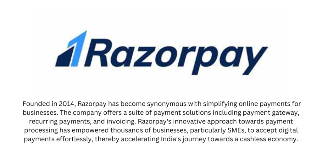 Razorpay - Top 10 Fintech startups in India