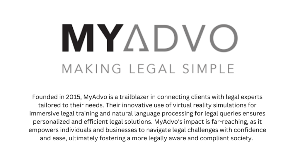  MyAdvo - Top 10 Legaltech startups in India