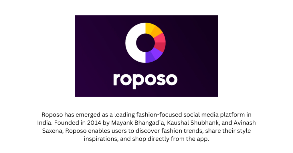 Roposo - Top 10 FashionTech Startups in India