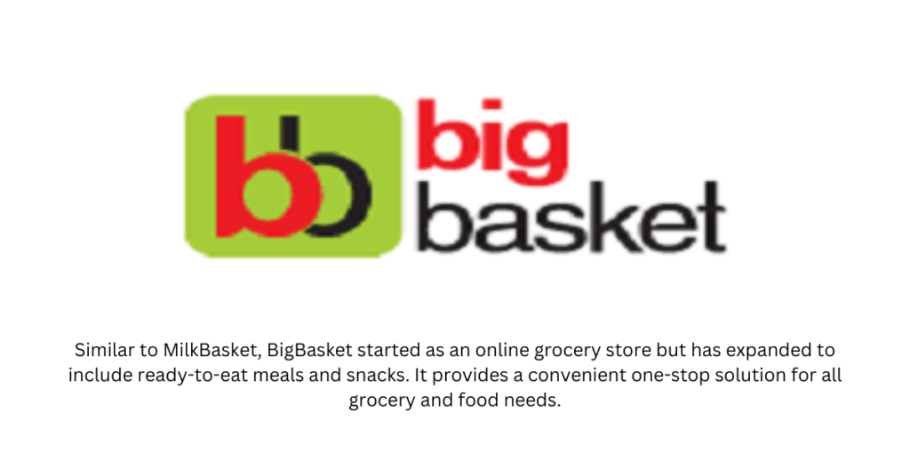 BigBasket - Top 10 E-commerce Startups in India