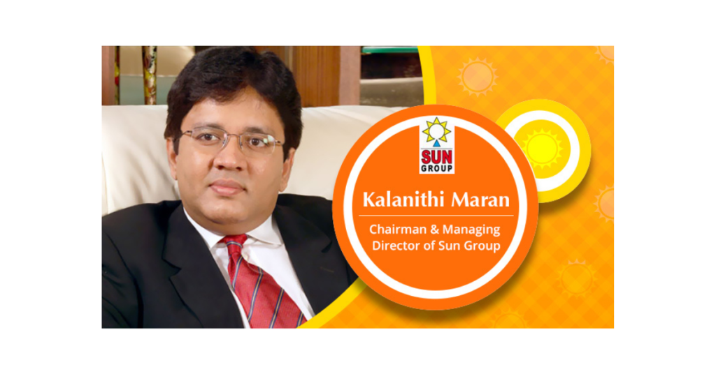 Kalanithi Maran – Sun TV Network - Top 10 Highest paid CEOs in India