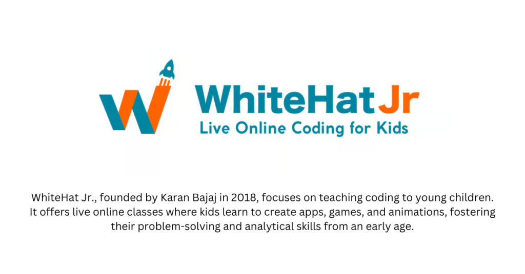 WhiteHat Jr. - Top 10 E-Learning Startups in India