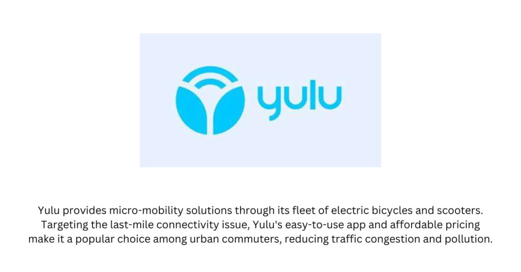 Yulu - Top 10 Mobility Startups in India