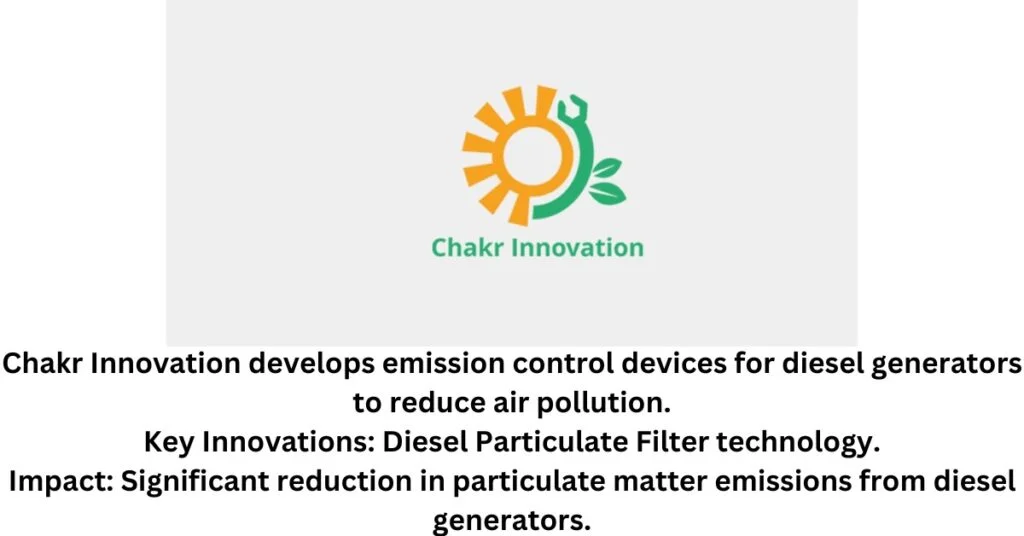 Chakr Innovation - Top 10 ClimateTech Startups in India