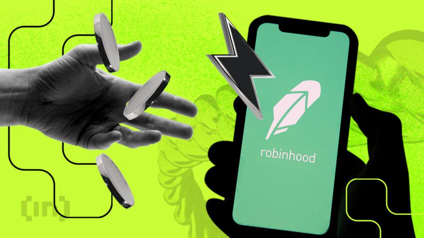 Robinhood Reports Decrease in Cryptocurrency Trading Revenue in 1Q Earnings