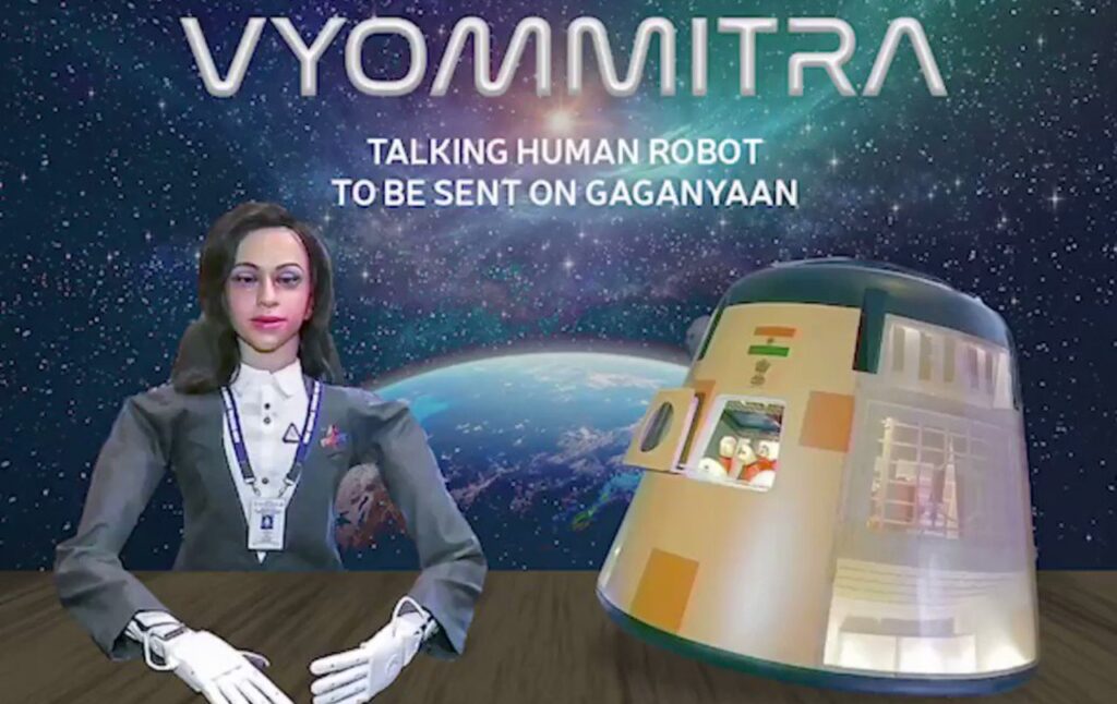 Vyommitra ISRO's Half-Humanoid Pioneer Set to Lead the Way in AI-Astronaut Collaboration on Gaganyaan's Second Trial Mission