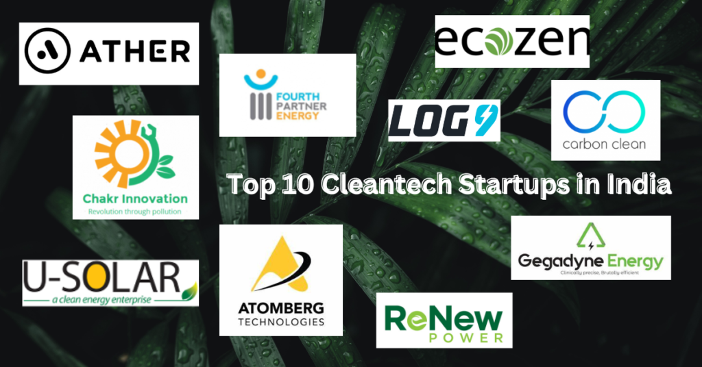 Top 10 Cleantech Startups in India