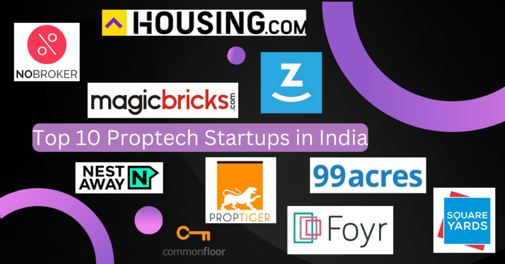 Top 10 Proptech Startups in India