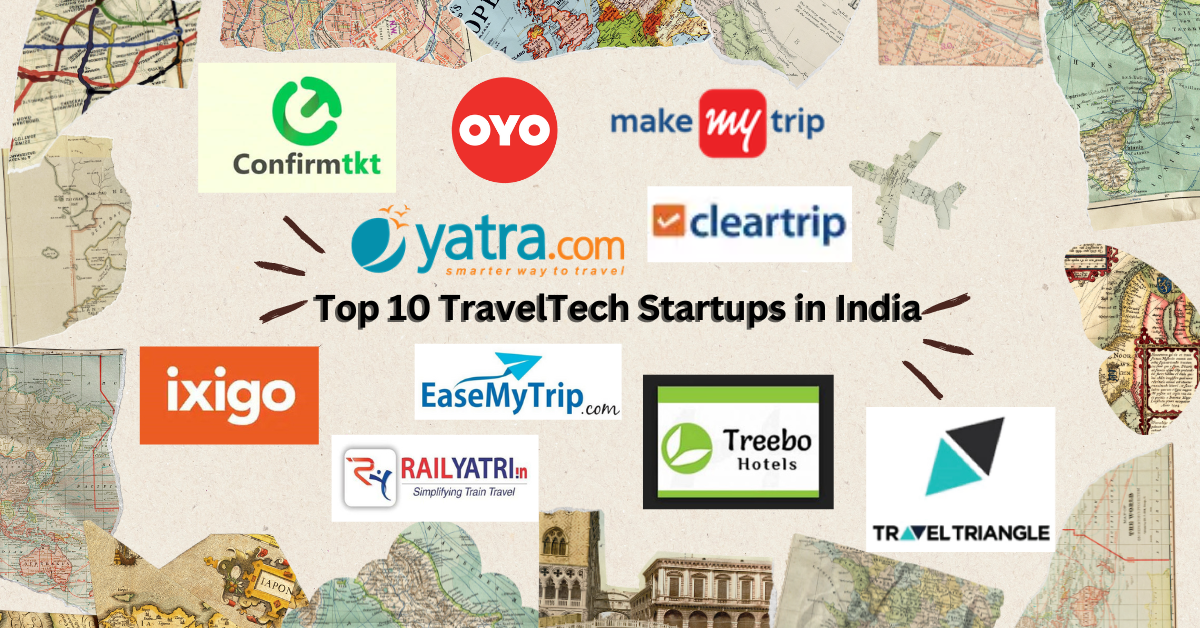 Top 10 TravelTech Startups in India