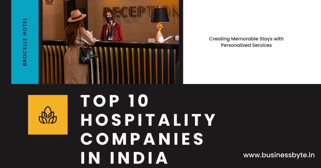 top 10 tourism and hospitality companies in india