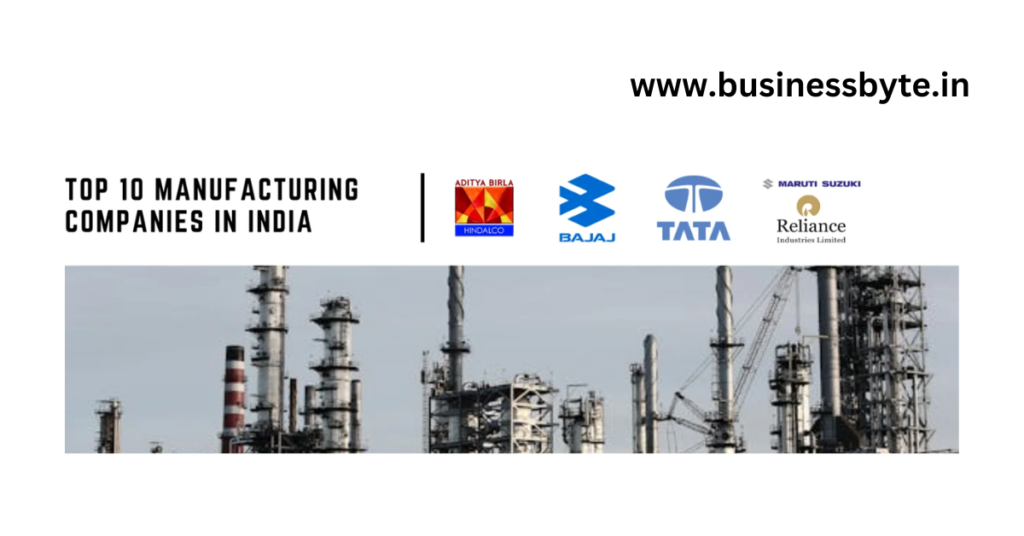 Top 10 Manufacturing Companies in India