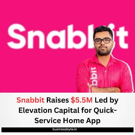 Snabbit Raises $5.5M Led by Elevation Capital for Quick-Service Home App