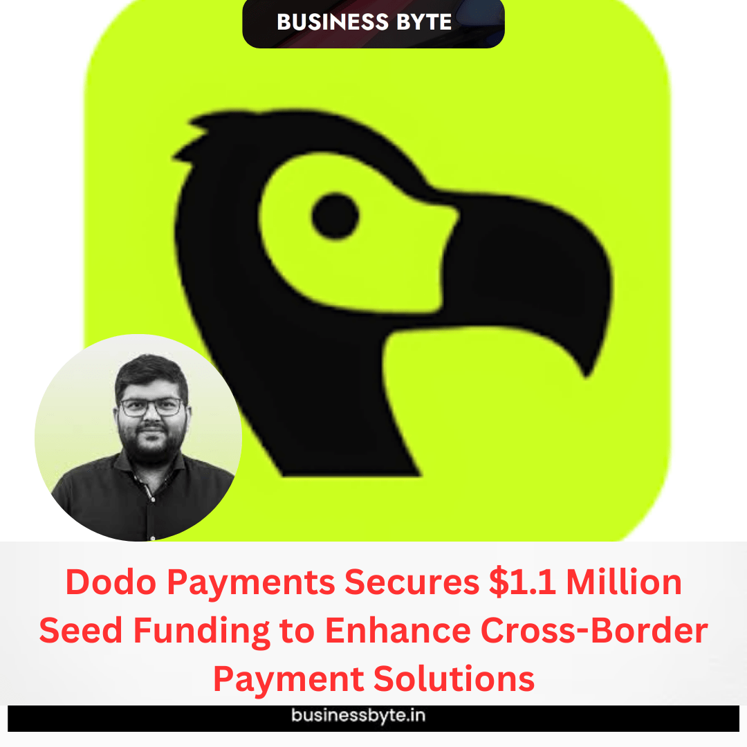 Business byte (1)-min Dodo Payments Secures $1.1 Million Seed Funding to Enhance Cross-Border Payment Solutions