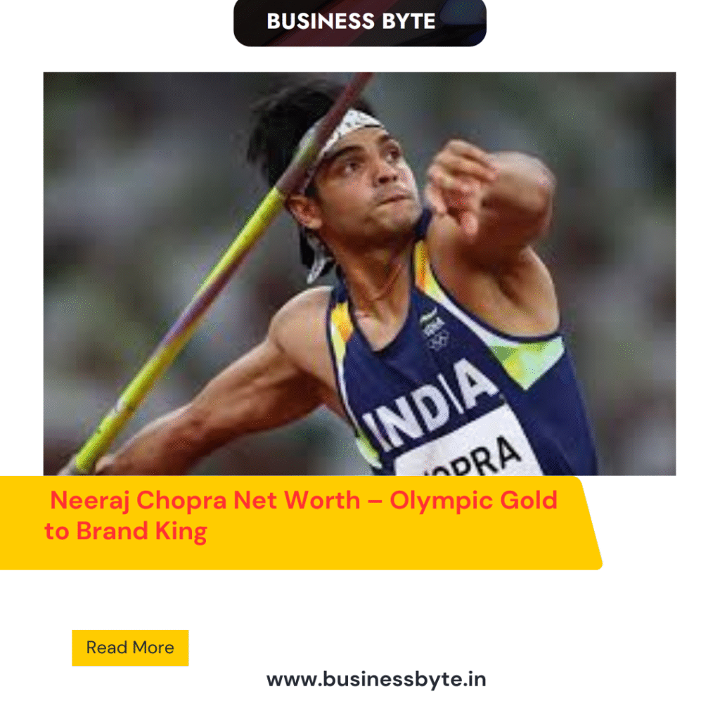 Neeraj Chopra Net Worth – Olympic Gold to Brand King