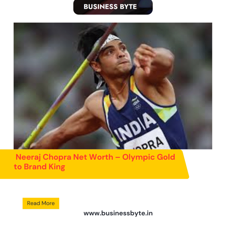 Neeraj Chopra Net Worth – Olympic Gold to Brand King