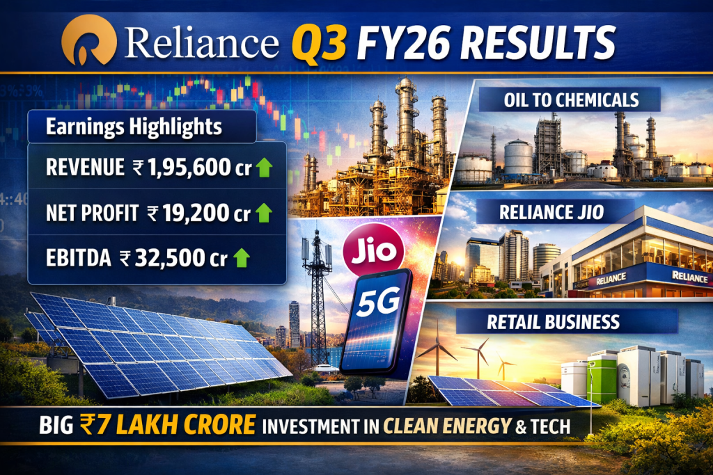 Reliance Industries Q3FY26 Results
